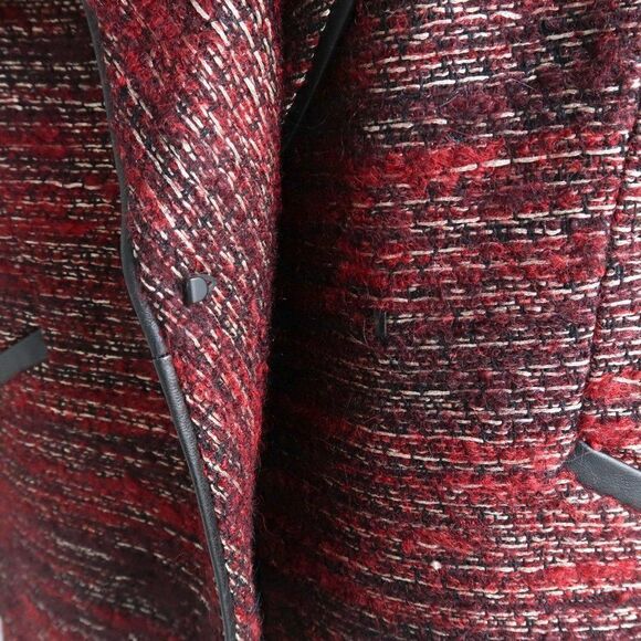 Classiques Entier Larch Tweed & Leather Jacket - Picture 5 of 8